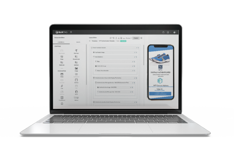 Qliktag - Create Physical NFTs with Unclonable NFC Tags