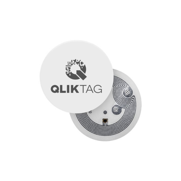 Qliktag NTAG 424 DNA 29mm NFC Tag for Authentication & Anti-Counterfeiting