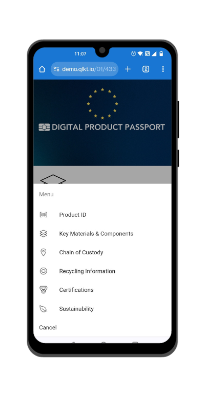 Digital Product Passport Dpp Software By Qliktag 9123