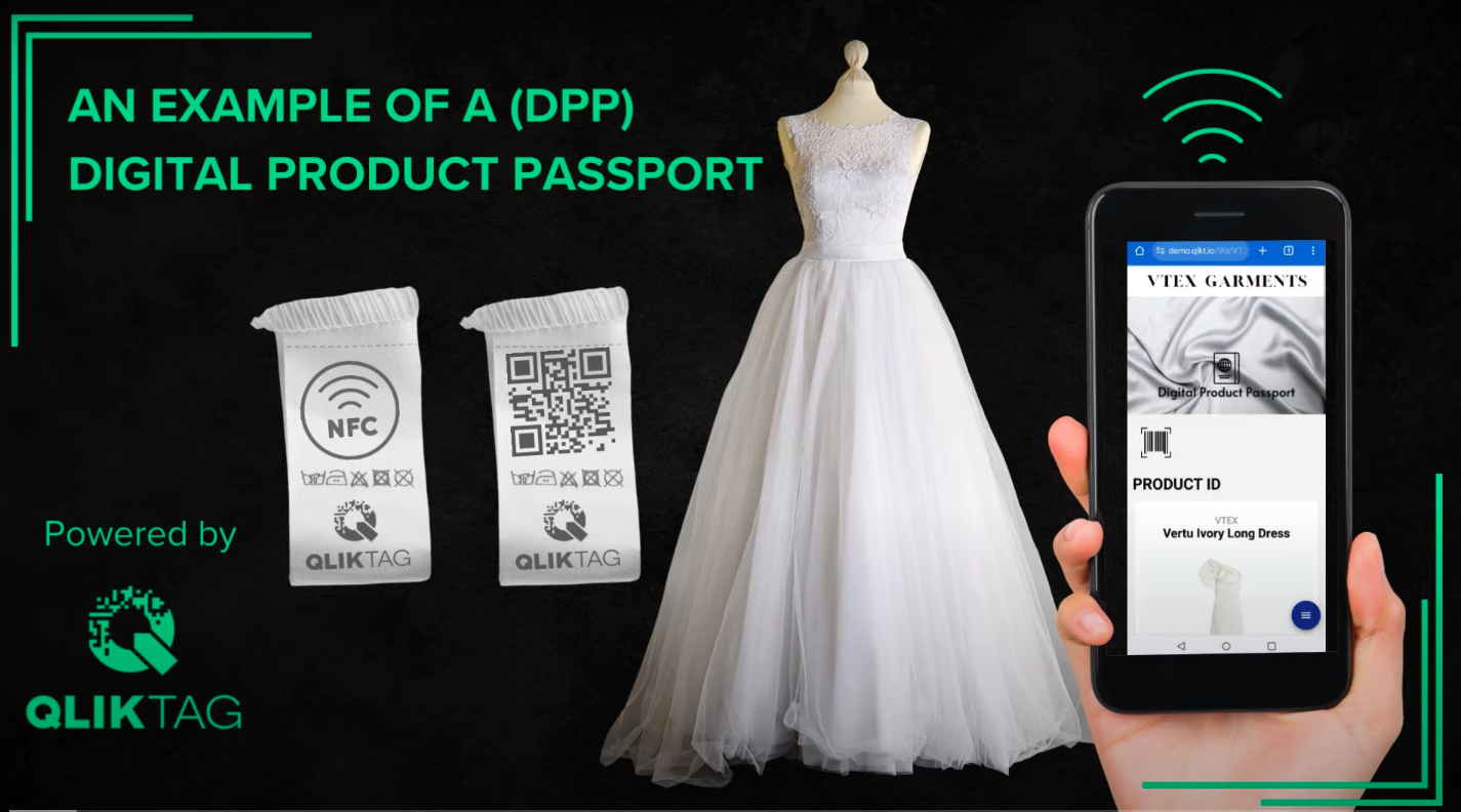 Digital Product Passport Example (DPP) Created With Qliktag